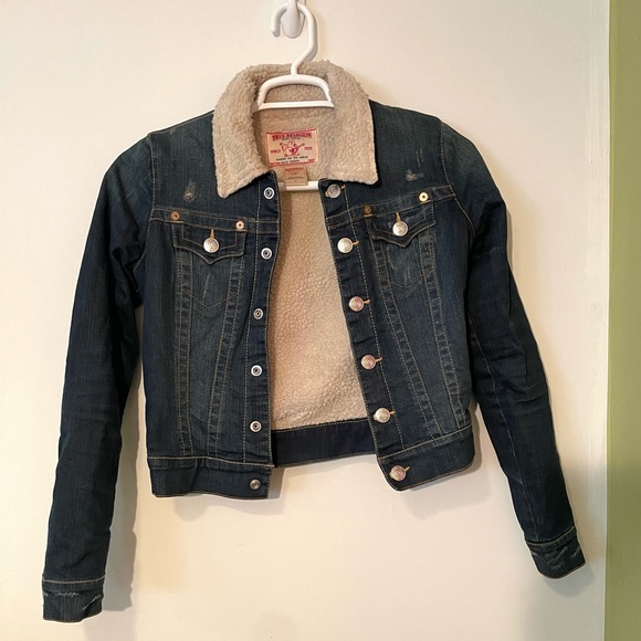 True Religion Denim Sherpa Jacket - Picture 3 of 5